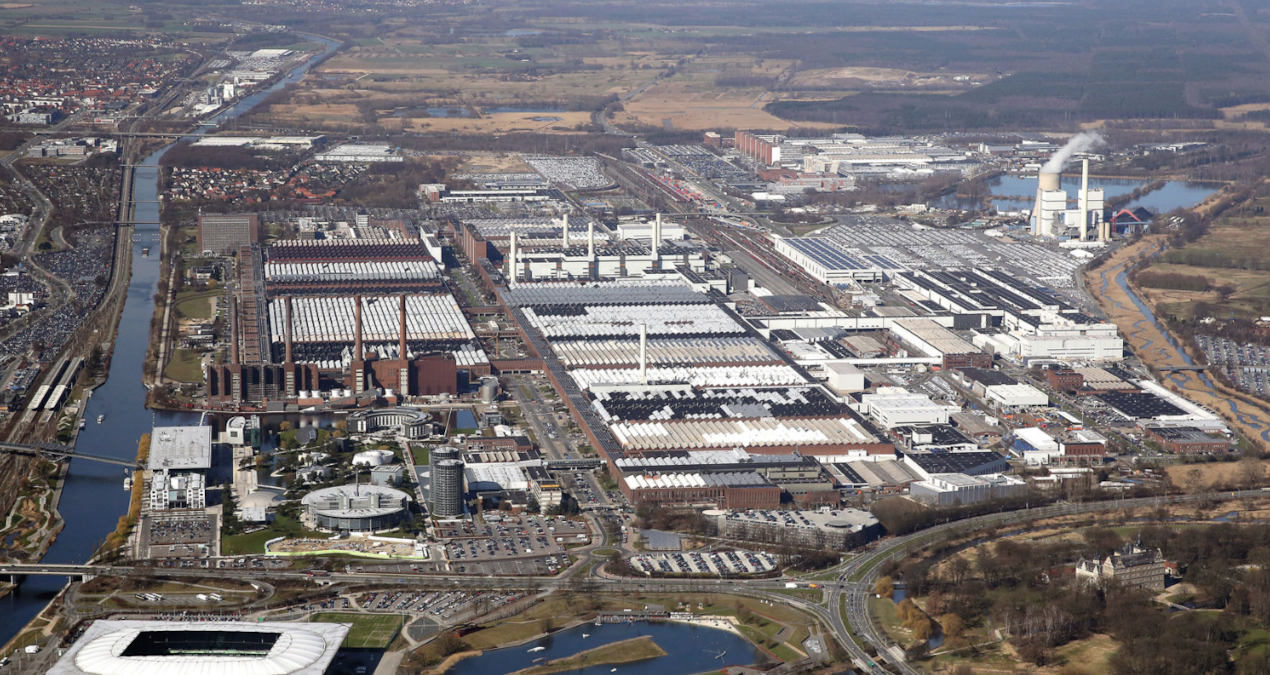 Volkswagen’in Wolfsburg Fabrikası Dünyanın En Büyük Otomobil Üretim Kompleksi