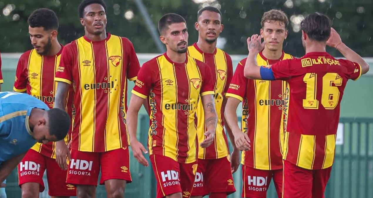 Göztepe’nin Al Dhafra’yı 2-1 kazandığı hazırlık maçı (Bled, Slovenya).