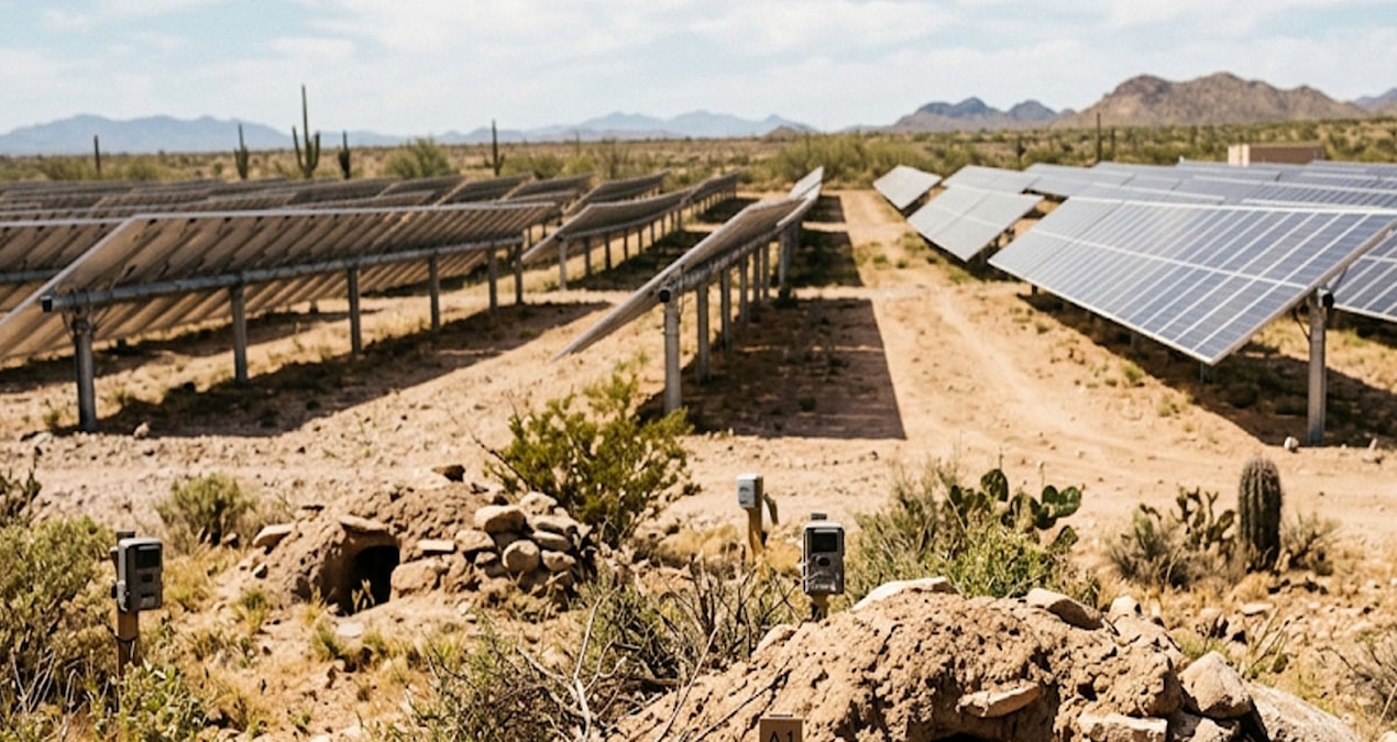 Arizona’daki güneş enerji santrali, mağara baykuşlarının korunmasına katkı sağladı