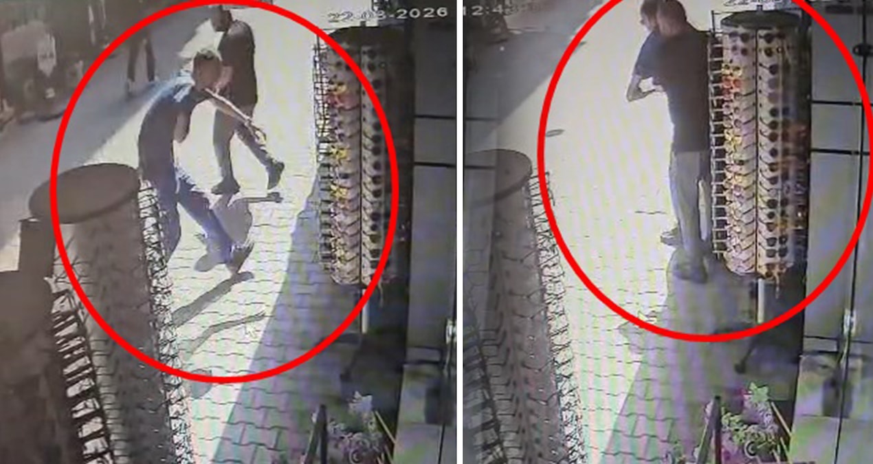Bursa’da kuryeyi Heimlich manevrası ile esnaf kurtardı