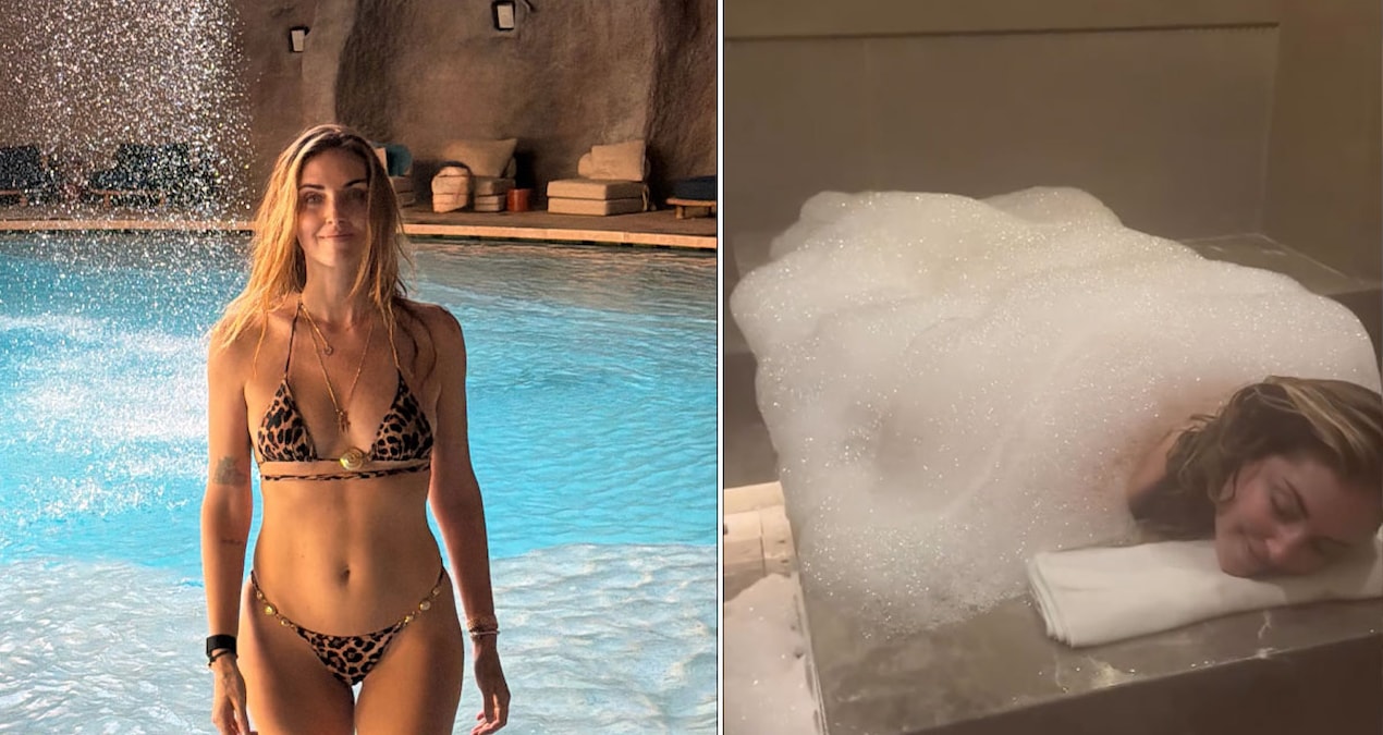 Chiara Ferragni’nin Antalya’da ailesiyle tatil kapsamında Türk hamamı deneyimi
