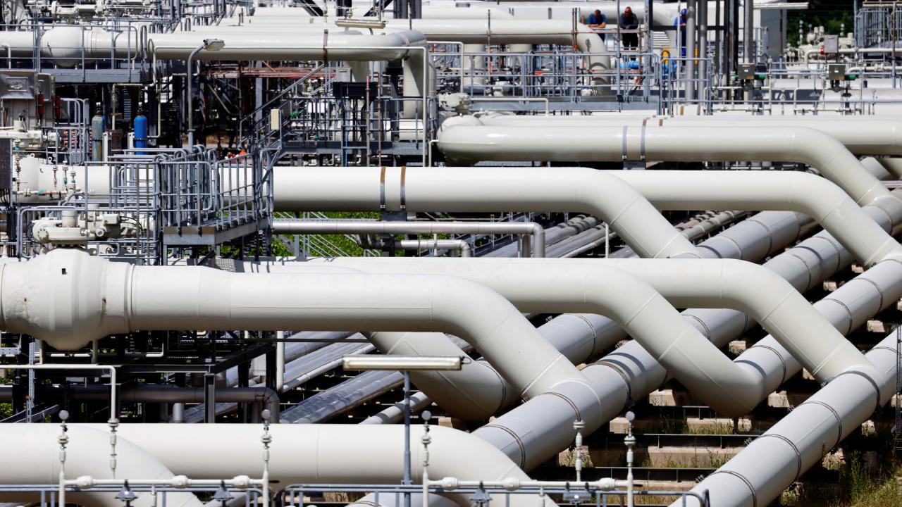 Almanya’da doğal gaz depolarının doluluk oranı yüzde 50 seviyesinde
