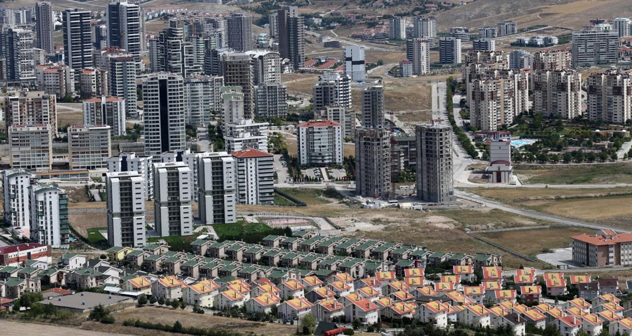 Türkiye genelinde konut fiyatları temmuzda yıllık bazda düştü