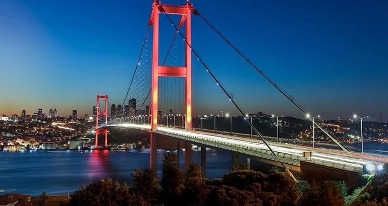 15 Temmuz Şehitler Köprüsü’nde 3-5 Ağustos geceleri trafik kapatılacak