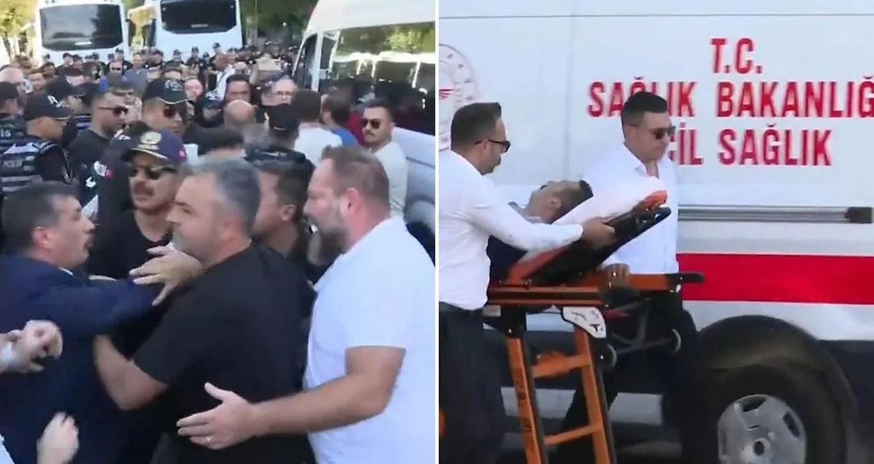 İYİ Parti Milletvekili Selçuk Türkoğlu, polis müdahalesinde fenalaştı