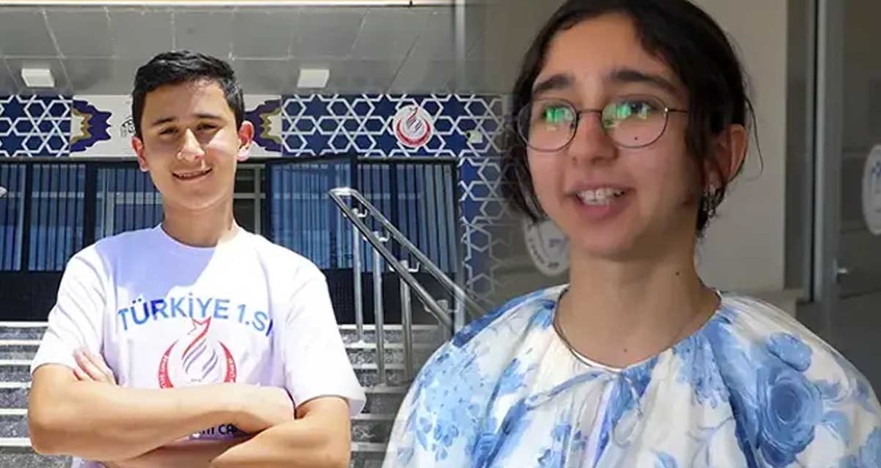 LGS’de 500 tam puan alan Sena Sarıdayı ve Emir Kağan Çakır’ın lise tercihleri