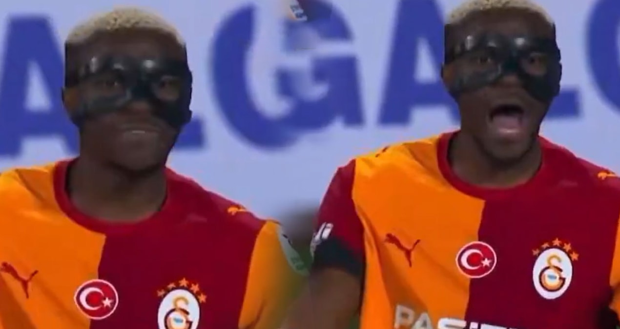 Osimhen’in Barış Alper’e tepkisi sosyal medyada gündem oldu