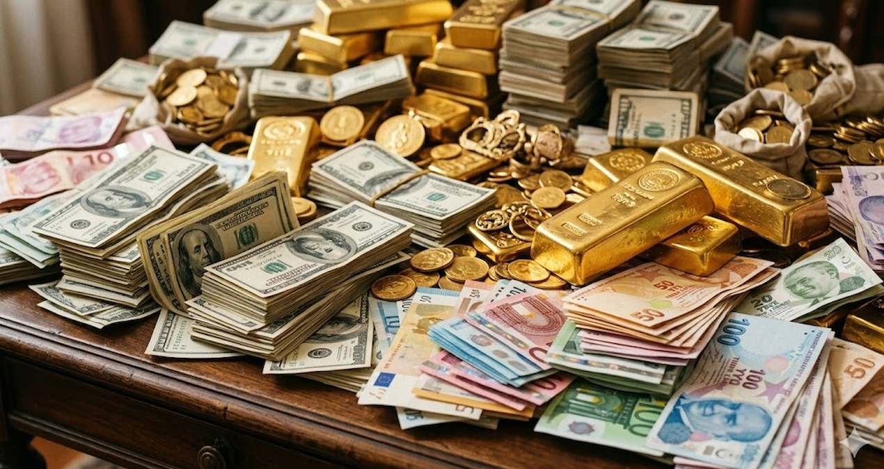 Altın fiyatları son üç ayın zirvesine ulaşırken dolar/TL rekor kırdı
