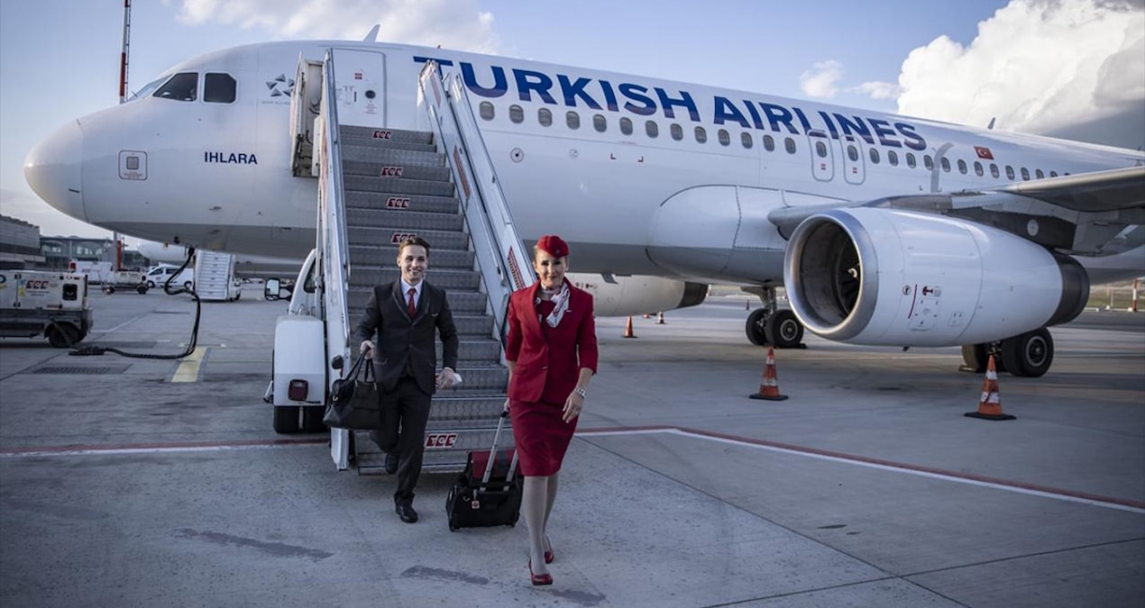 Türk Hava Yolları ve Türk Telekom’da personel sayısının azalması hakkında haber grafiği