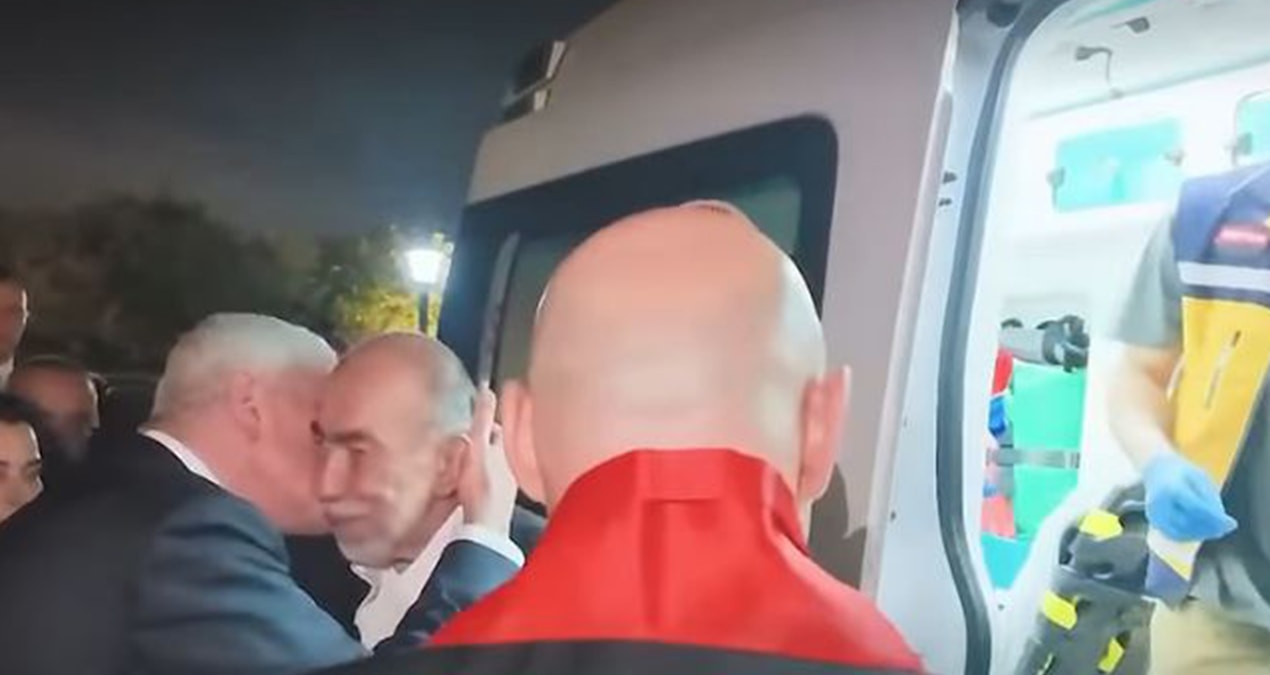 TBMM koridorunda ambulansa sevk edilen İYİ Partili Adnan Şefik Çirkin