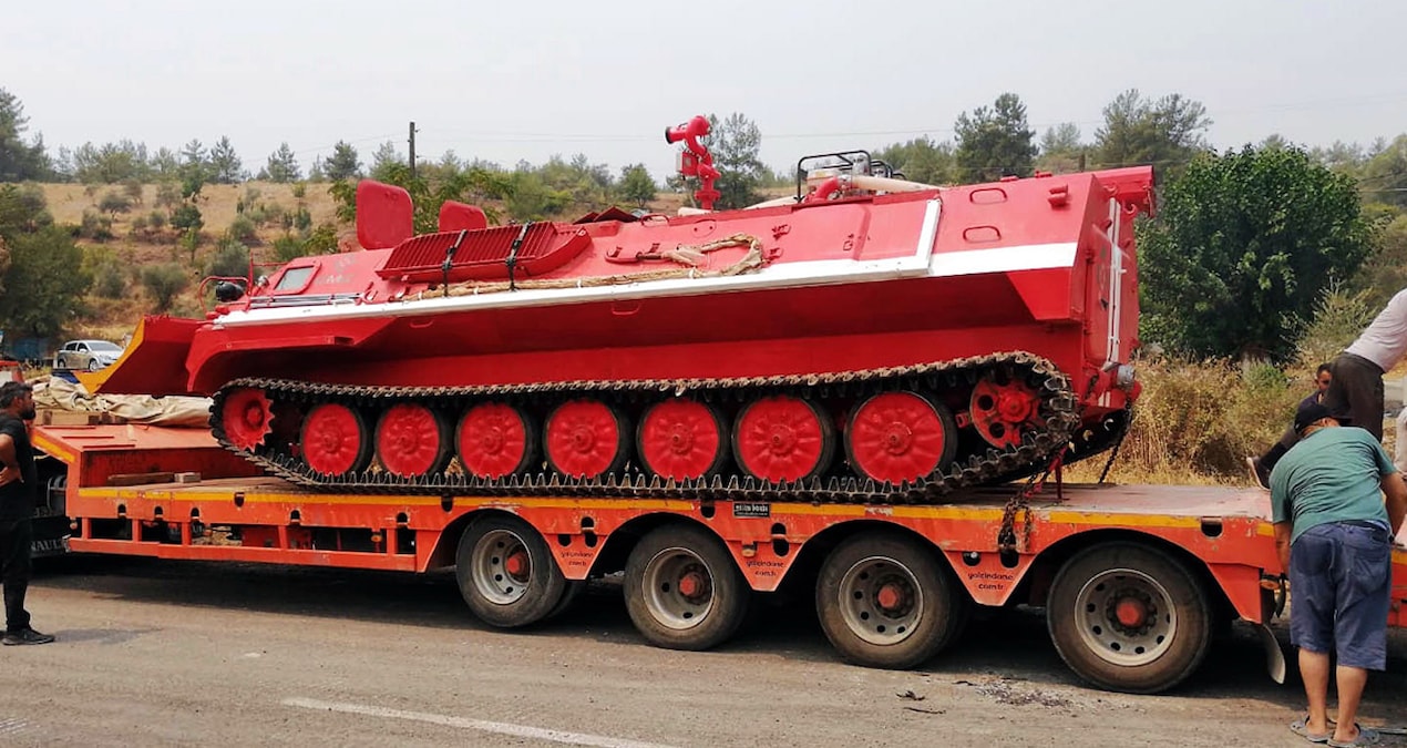 Muğla Milas’ta yangın söndürme tankı 5 yıldır kayıp