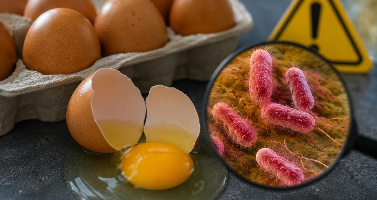 Birleşik Krallık’ta Salmonella salgınında 207 vaka ve 1 ölüm bildirildi. Yumurta tedarik zinciri inceleniyor.
