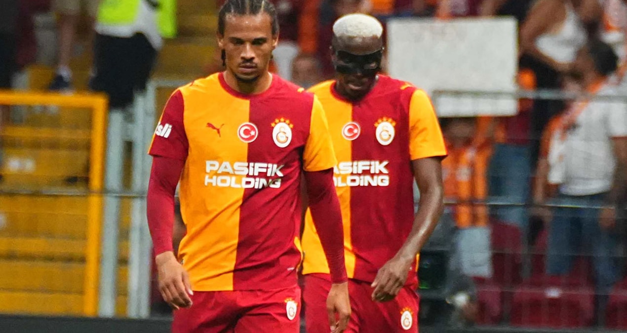 Galatasaray’da Okan Buruk, Leroy Sane’yi yedek kulübesine alıyor