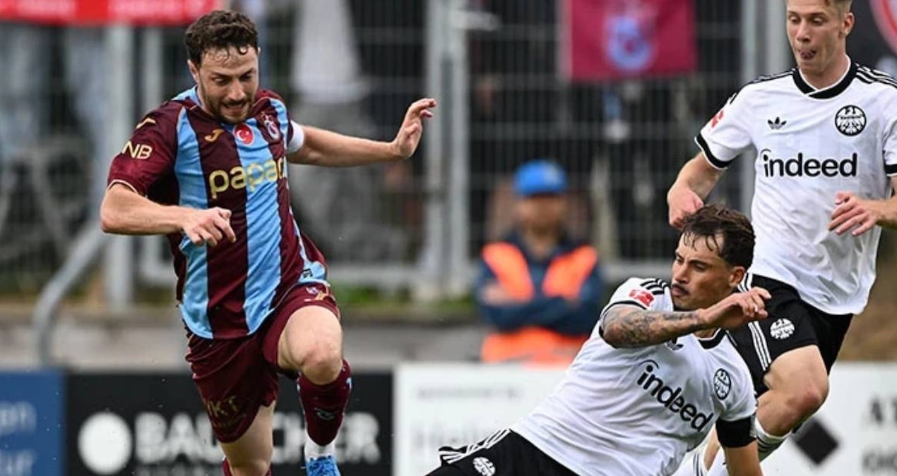 Trabzonspor’un Avusturya kampında Eintracht Frankfurt’a karşı hazırlık maçı