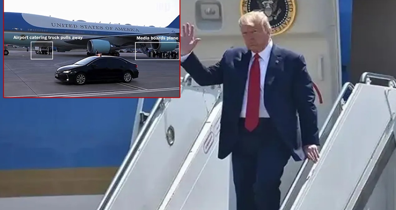Trump, Türkiye’den ayrılırken Gizli Servis’in yönlendirmesini doğruladı