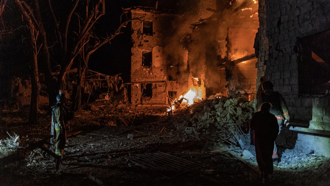 Zelenski, Harkiv’deki hava saldırısında 10 kişinin hayatını kaybettiğini açıkladı