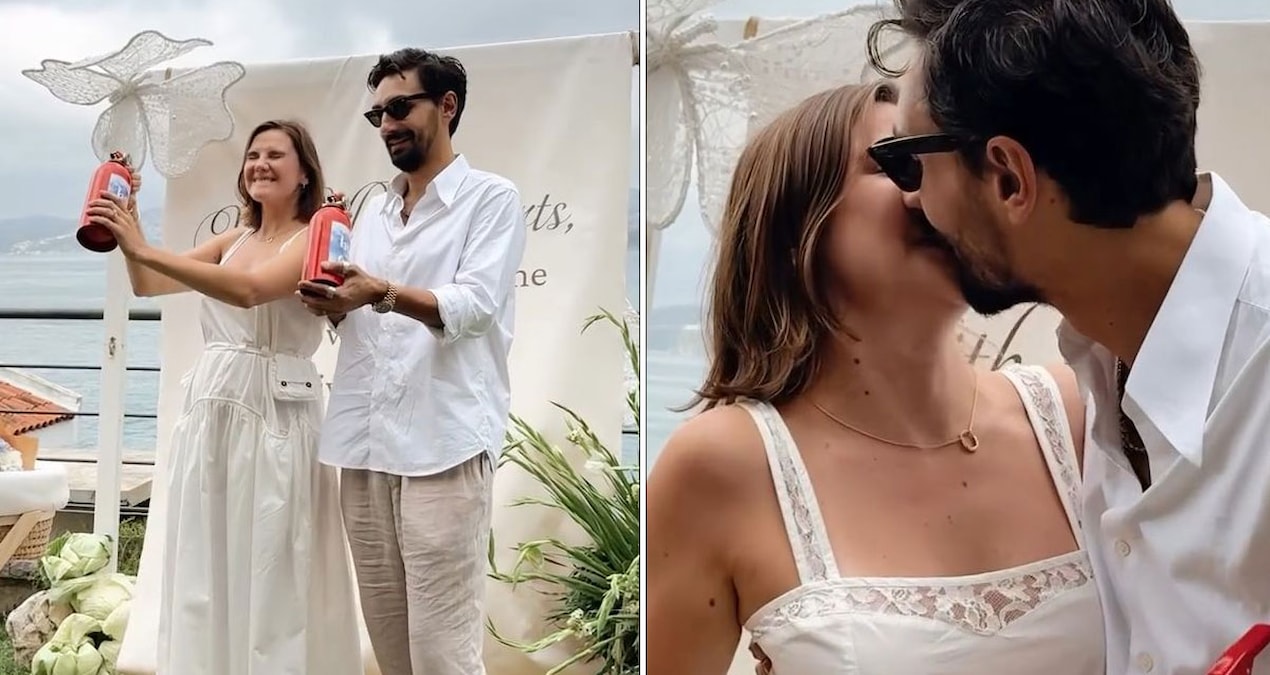 Alina Boz ve Umut Evirgen'in kız bebek beklediklerini duyuran sosyal medya paylaşımı.
