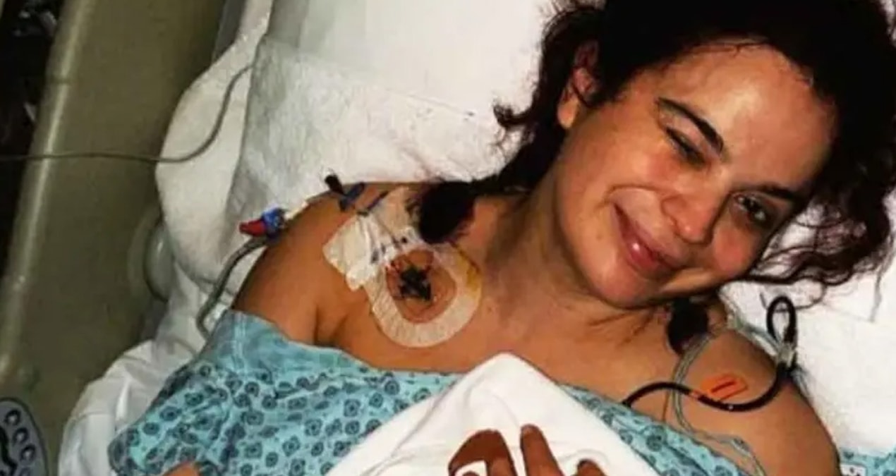 Aslı Bekiroğlu’nun hastaneden yaptığı paylaşıma dair haber görseli