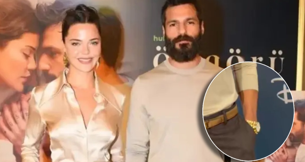 Serkan Çayoğlu ve Hilal Altınbilek “Öngörü” filmi için basın toplantısı düzenledi